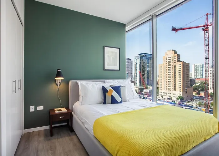River N 2br W Gym Wd Bbq Pool Nr Mag Mile Chi-132 Apartment Chicago