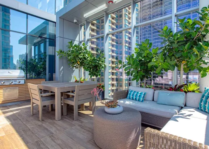 River N 2br W Gym Wd Bbq Pool Nr Mag Mile Chi-132